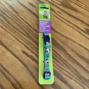 NWOT VibrantLife Break-Away Collar For Cats, Neck Size 8-12”